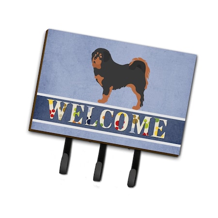 Carolines Treasures Tibetan Mastiff Welcome Leash or Key Holder BB8326TH68